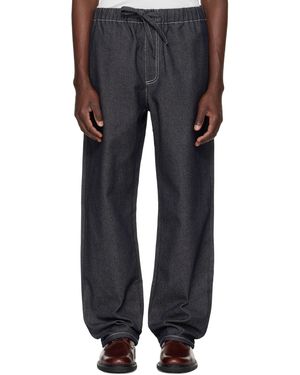 Commas Pantalon Noir En Denim