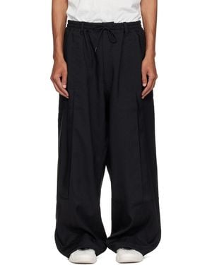 Y-3 Sport Uniform Box Pleated Pants - Black