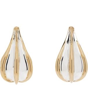 Bottega Veneta Mini Drop Earrings - Black
