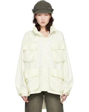 OPEN YY Cargo Pocket Wind Jacket - Natural