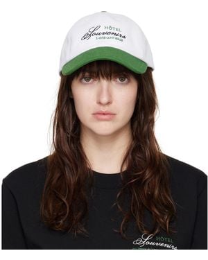 A.P.C. Jjjjound Edition 'hôtel Souvenirs' Cap - Green