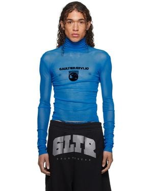 Jean Paul Gaultier Shayne Oliverエディション ブルー タートルネック