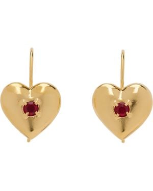 Mondo Mondo Lover Earrings - Black