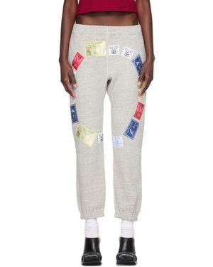 STEFAN COOKE Ag Spalding Edition Cb Patch Joggers - Grey
