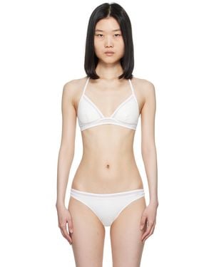 La Perla Panelled Bikini Top - Black