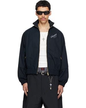 Willy Chavarria Ruff Rider Track Jacket - Blue