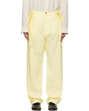 Undercover Uc1E1504 Pants - Yellow