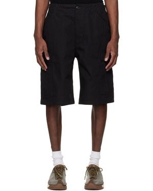 Nanamica Ripstop Cargo Shorts - Black