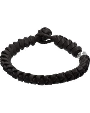 Bottega Veneta Nappa Bracelet - Black