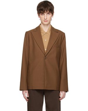 メンズ Séfr ブラウン Insight テーラードジャケット | Lyst
