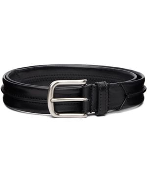 ベルト DRIES VAN NOTEN Dries Van Notenのバーガンディ スパンコール ベルトがセール中