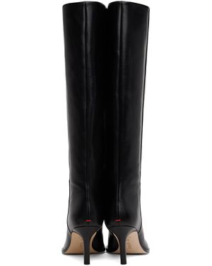 Aeyde Cecilia Tall Boots in Black | Lyst