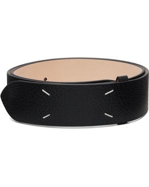 Maison Margiela Four Stitches Belt - Black