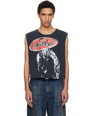 RIVINGTON roi Rebis 'Amor' Muscle T-Shirt - Black