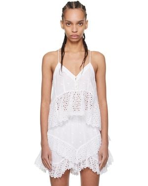 Isabel Marant White Sogane Camisole