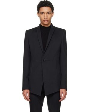 Julius Prism Tailored Blazer - Black