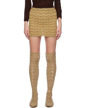 Isa Boulder Ssense Exclusive Miniskirt - Black