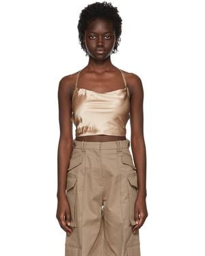 ROKH Silk Tank Top - Black