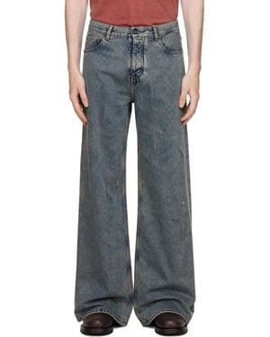 Amiri Loose Fit Jeans - Blue