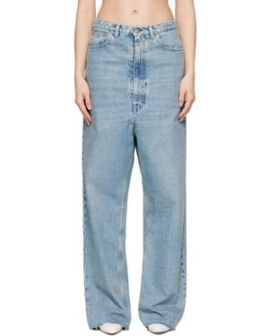 Maison Margiela Wide-Leg Jeans - Blue
