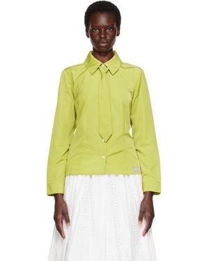 Sandy Liang Levi Shirt - Yellow
