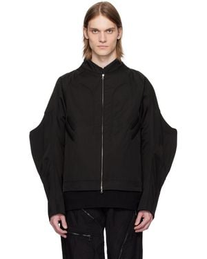CMMAWEAR Thorn Moto Bomber Jacket - Black