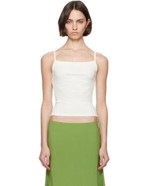 Gil Rodriguez Off- Lapointe Tank Camisole - Green