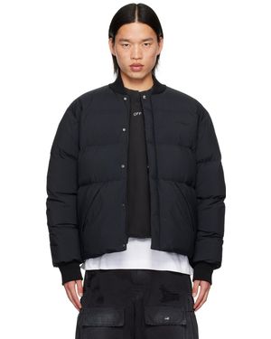 Off-White c/o Virgil Abloh Off- アロー ダウンジャケット - ブルー