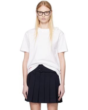 SHU SHU TONG ホワイト クロップドポロシャツ 半袖 SO-SU-U 半袖ポロシャツ／ホワイト - SOU・SOU netshop