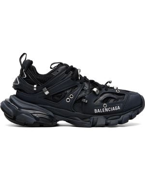 Balenciaga Track Piercing Trainers - Black