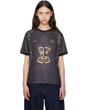 Dime ブラック Holy Flame Jersey トップス