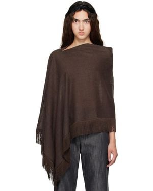 MERRMA Ssense Exclusive Suiting Scarf - Brown