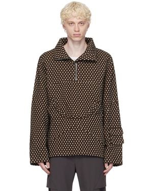 Uncertain Factor Nose Guard Jumper - Brown