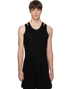 Julius Droid Tank Top - Black