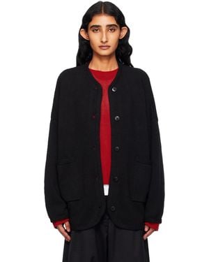 Cordera Cotton Cardigan - Black