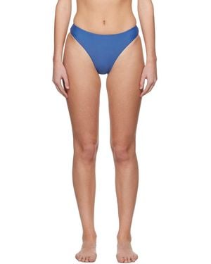 Matteau Nineties Classic Brief Bikini Bottom - Blue