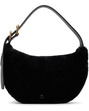 Rag & Bone Mercer Small Shearling Bag - Black