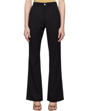 RE/DONE ブラック Riding Trouser ジーンズ