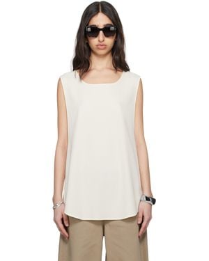Meta Campania Collective Off- Kacie Unlined Tropical Wool Shift Top - Black