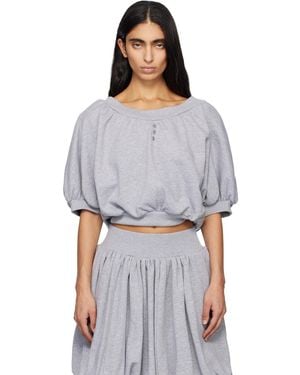 Renaissance Renaissance Amelia Sweat Top - Grey