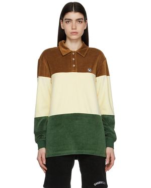 Noon Goons Off-white & Green Cotton Polo