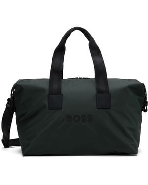 BOSS Bonded-Logo Duffle Bag - Black