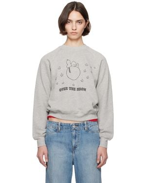 RE/DONE Classic 'Snoopy Moon' Sweatshirt - Multicolor