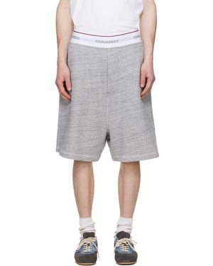 DSquared² Tape Big Fit Shorts - Black