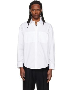 WOOYOUNGMI Logo Hardware Shirt - White
