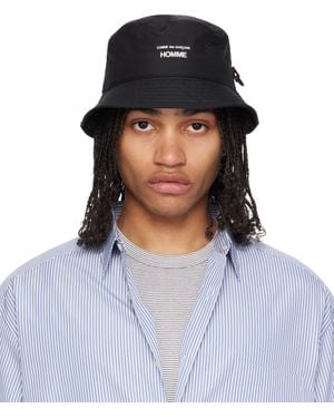 Comme des Garçons Nylon Bucket Hat - Blue