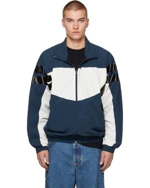 Vetements Blouson De Survêtement Bleu Marine