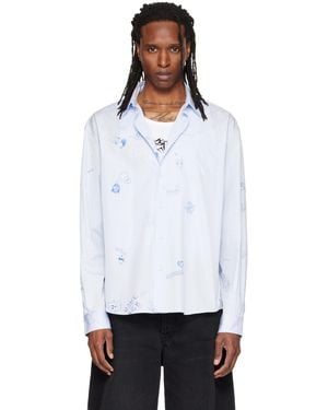 Vetements Scribble Classic Shirt - White