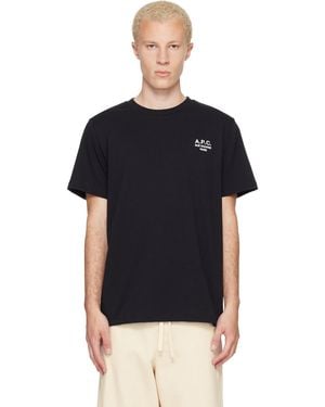 A.P.C. Standard 'Rue Madame' T-Shirt - Black
