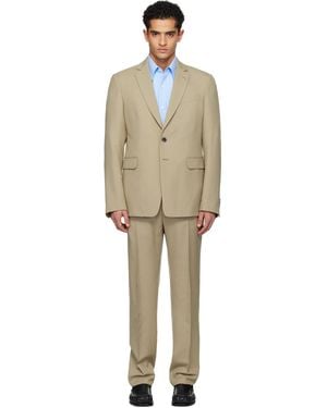 Dries Van Noten Single-Breasted Suit - Black